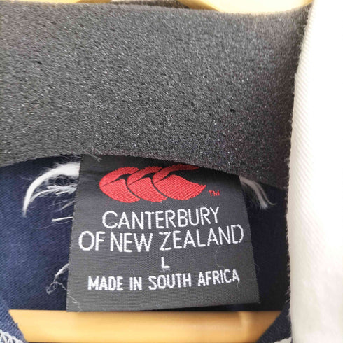 カンタベリー CANTERBURY 90S フロント刺繍 ラガーシャツ メンズ